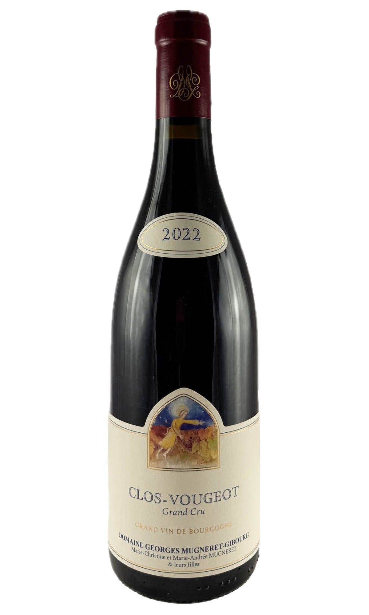Bottle of Domaine Mugneret-Gibourg, Clos Vougeot Grand Cru, 2022 - White Wine - Flatiron Wines & Spirits - New York