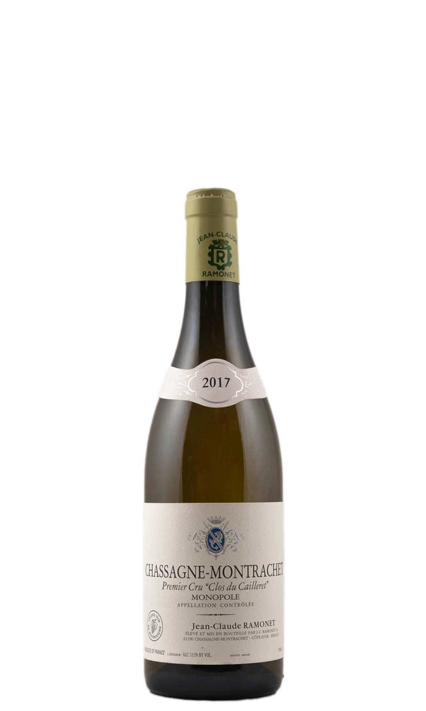 Bottle of Domaine Ramonet, Chassagne-Montrachet 1er Cru Clos du Cailleret Monopole, 2017 - White Wine - Flatiron Wines & Spirits - New York