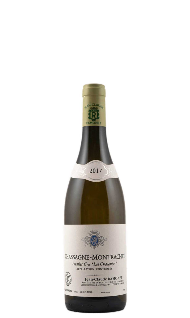 Bottle of Domaine Ramonet, Chassagne-Montrachet 1er Cru les Chaumees, 2017 - White Wine - Flatiron Wines & Spirits - New York