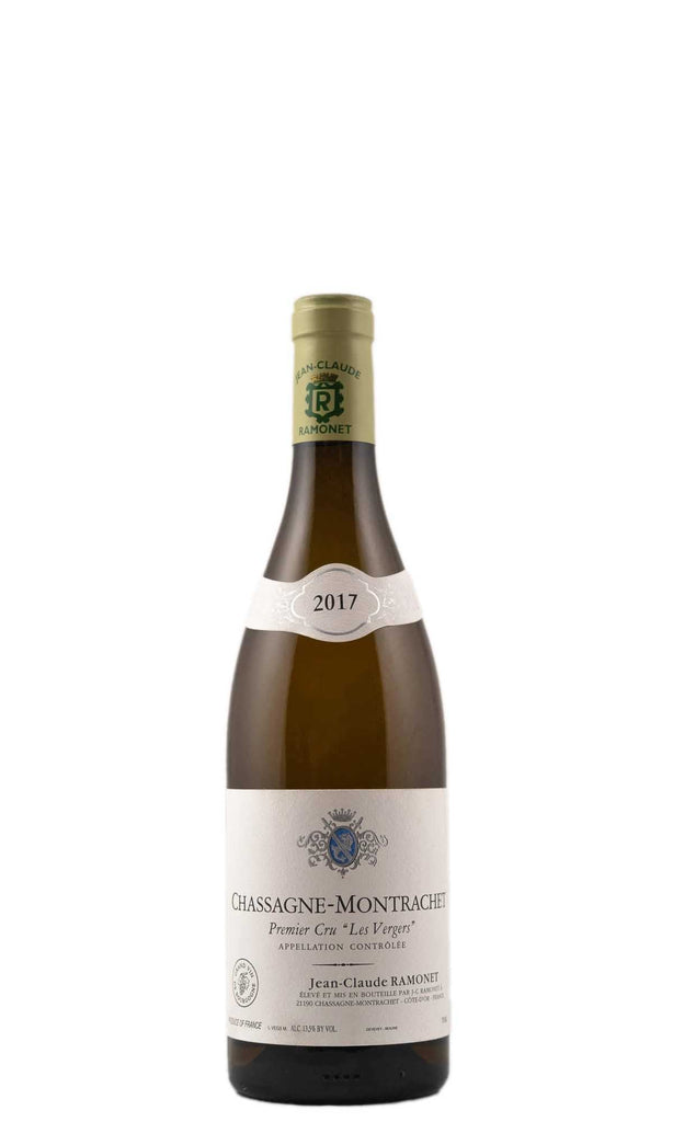 Bottle of Domaine Ramonet, Chassagne-Montrachet 1er Cru les Vergers, 2017 - White Wine - Flatiron Wines & Spirits - New York