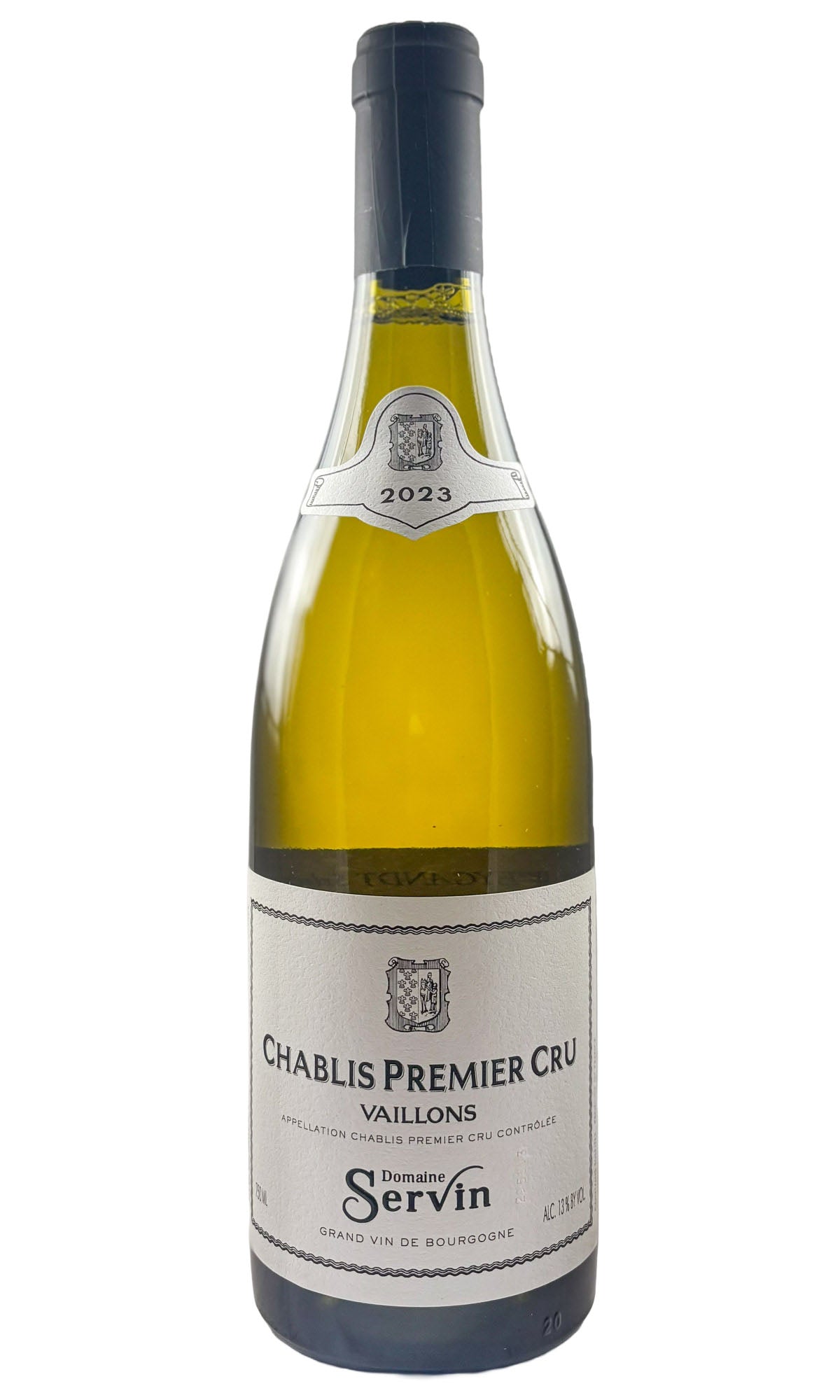 Bottle of Domaine Servin, Chablis 1er Cru Vaillons, 2023 - White Wine - Flatiron Wines & Spirits - New York