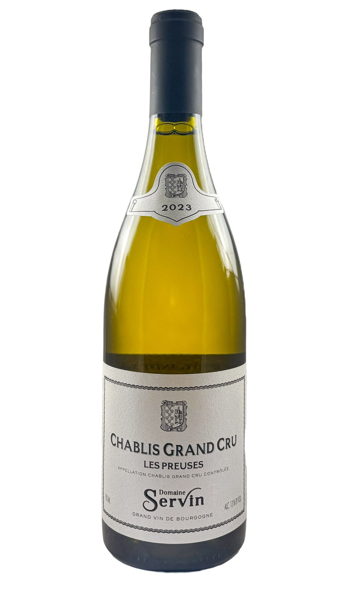 Bottle of Domaine Servin, Chablis Grand Cru Les Preuses, 2023 - White Wine - Flatiron Wines & Spirits - New York