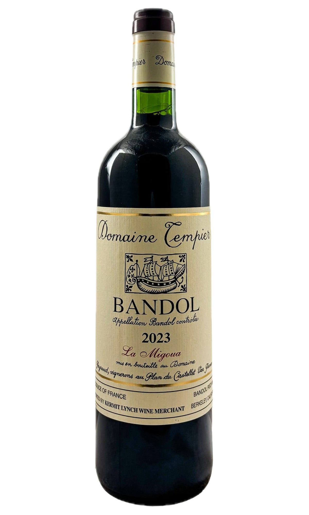 Bottle of Domaine Tempier, Bandol La Migoua, 2023 - Red Wine - Flatiron Wines & Spirits - New York