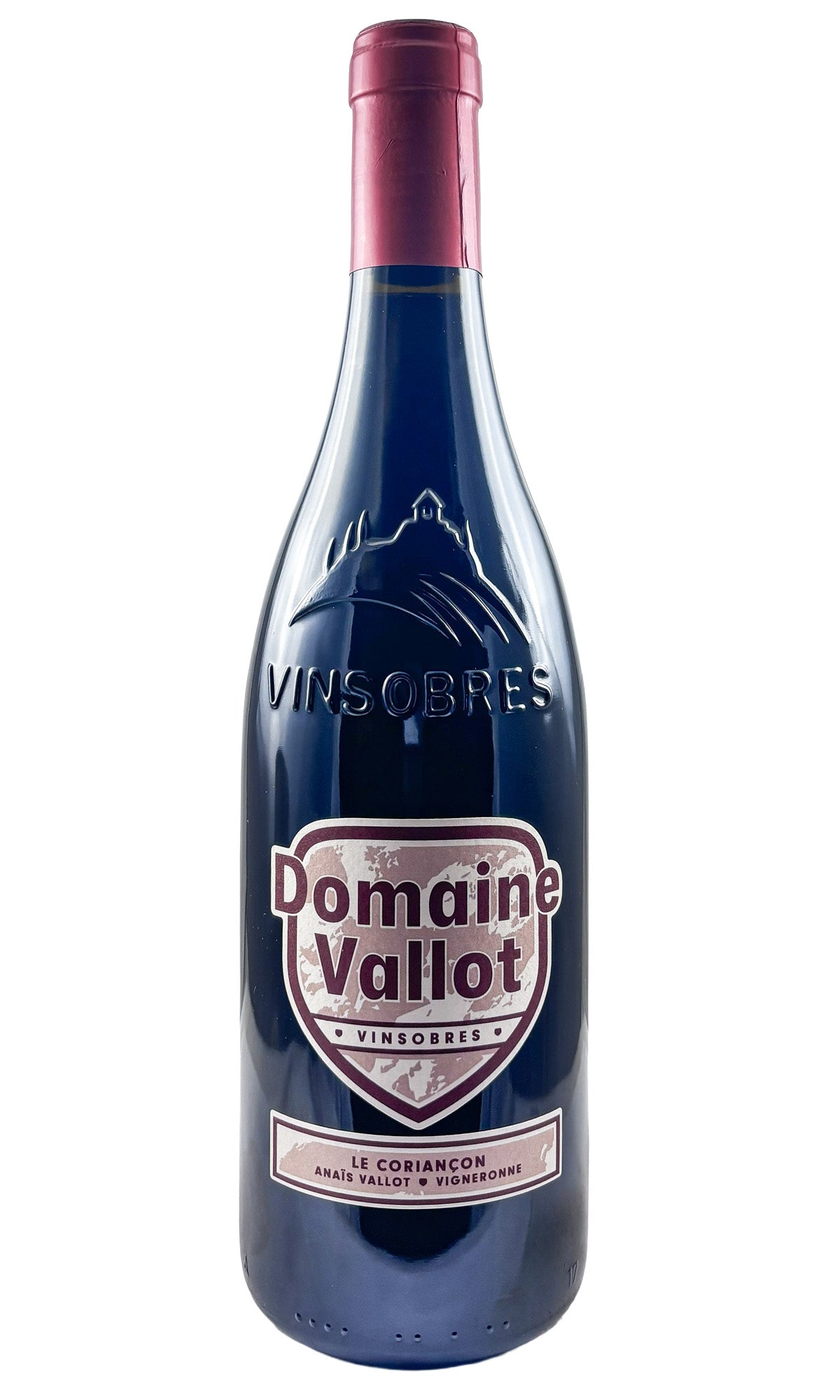 Bottle of Domaine Vallot, Vinsobres Le Coriancon, 2021 - Red Wine - Flatiron Wines & Spirits - New York