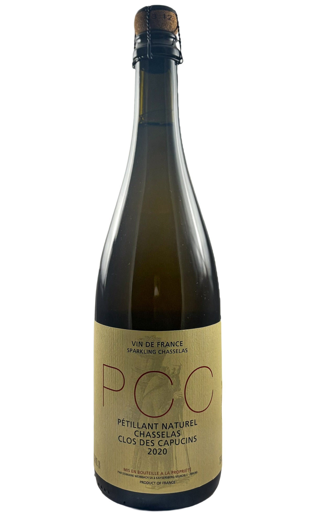 Bottle of Domaine Weinbach, Petillant Naturel PCC, 2020 - Sparkling Wine - Flatiron Wines & Spirits - New York