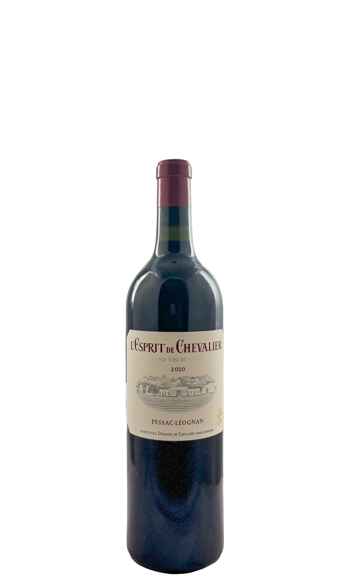 Bottle of Domaine de Chevalier, L'Esprit de Chevalier Pessac-Leognan Rouge, 2020 - Red Wine - Flatiron Wines & Spirits - New York