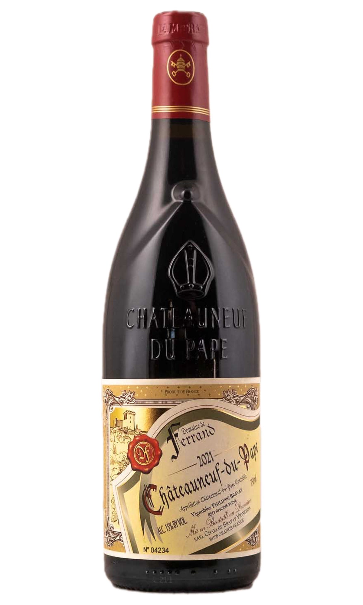 Bottle of Domaine de Ferrand, Chateauneuf-du-Pape, 2023 - Red Wine - Flatiron Wines & Spirits - New York