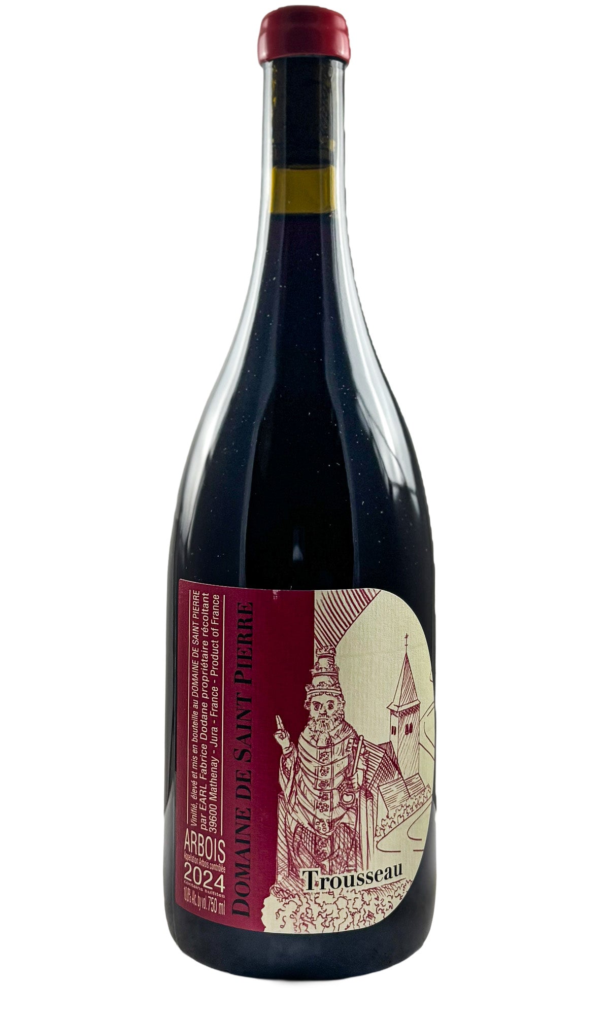 Bottle of Domaine de Saint Pierre, Trousseau, 2024 - Red Wine - Flatiron Wines & Spirits - New York