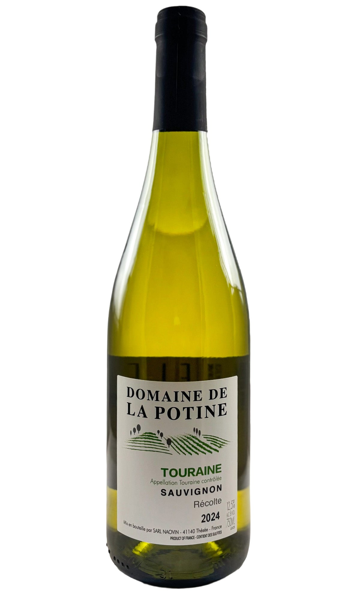 Bottle of Domaine de la Potine, Touraine Sauvignon Blanc, 2024 - White Wine - Flatiron Wines & Spirits - New York