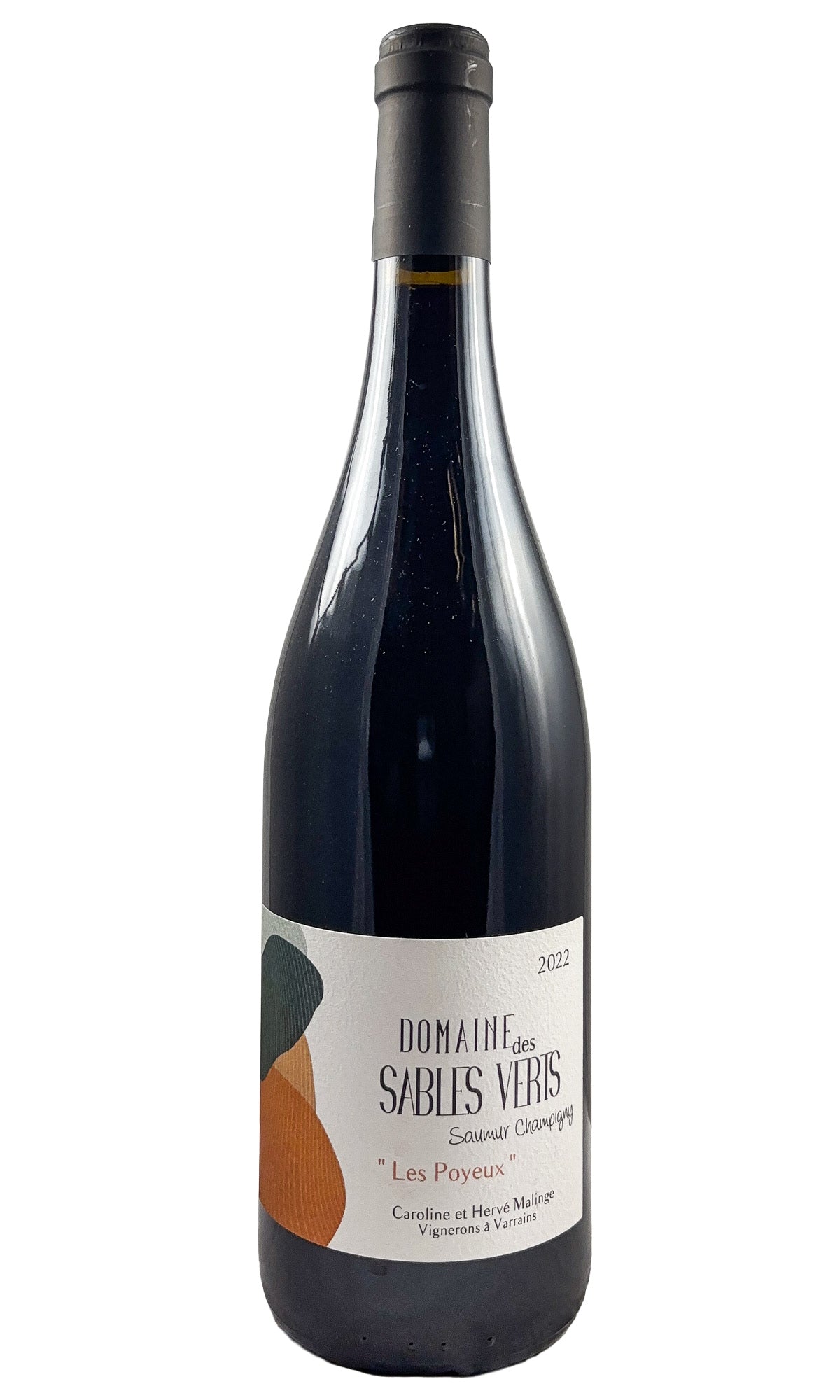 Bottle of Domaine des Sables Verts, Saumur-Champigny "Les Poyeux", 2022 - Red Wine - Flatiron Wines & Spirits - New York