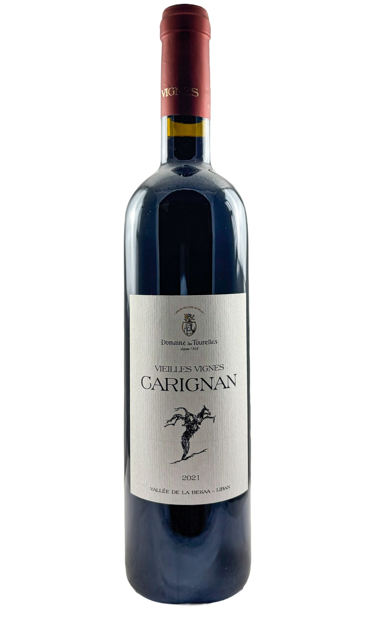 Bottle of Domaine des Tourelles, Carignan Vieilles Vignes, 2021 - Red Wine - Flatiron Wines & Spirits - New York