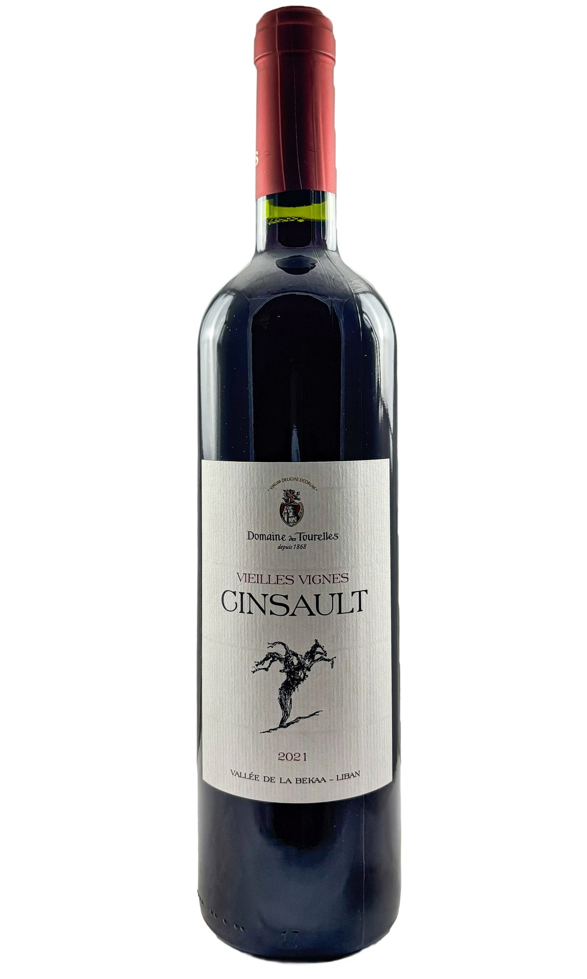 Bottle of Domaine des Tourelles, Cinsault Vieilles Vignes, 2021 - Red Wine - Flatiron Wines & Spirits - New York
