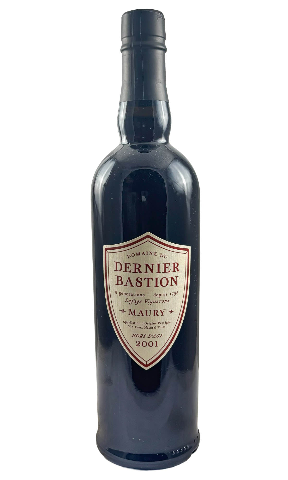 Bottle of Domaine du Dernier Bastion, Maury Hors d'Age, 2001 - Fortified Wine - Flatiron Wines & Spirits - New York