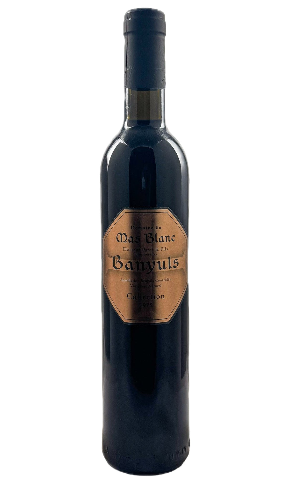 Bottle of Domaine du Mas Blanc, Banyuls Collection, 1975 (375ml) - Fortified Wine - Flatiron Wines & Spirits - New York
