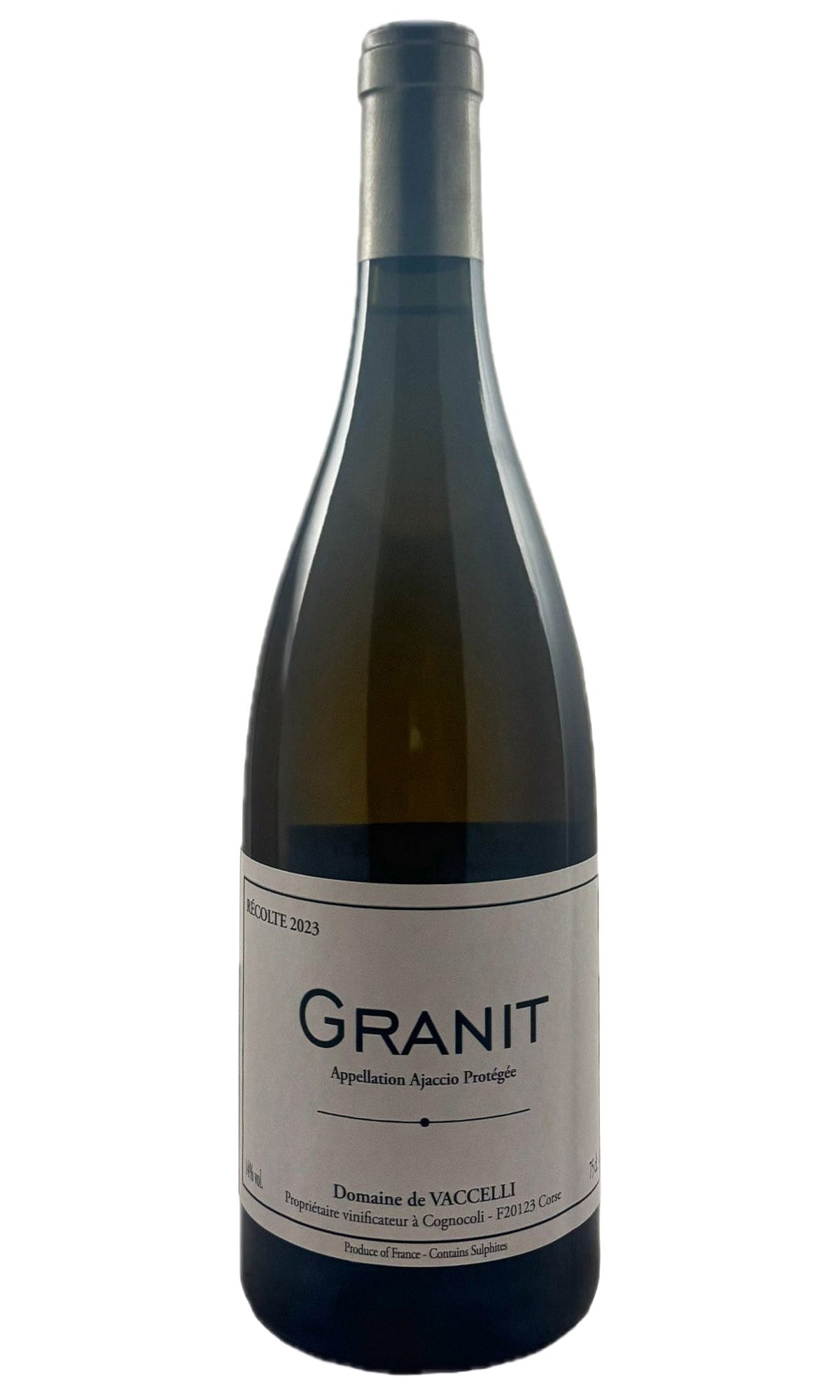 Domaine Galus 白ワイン 750ml 2023 Domaine du Vaccelli, Ajaccio Blanc 