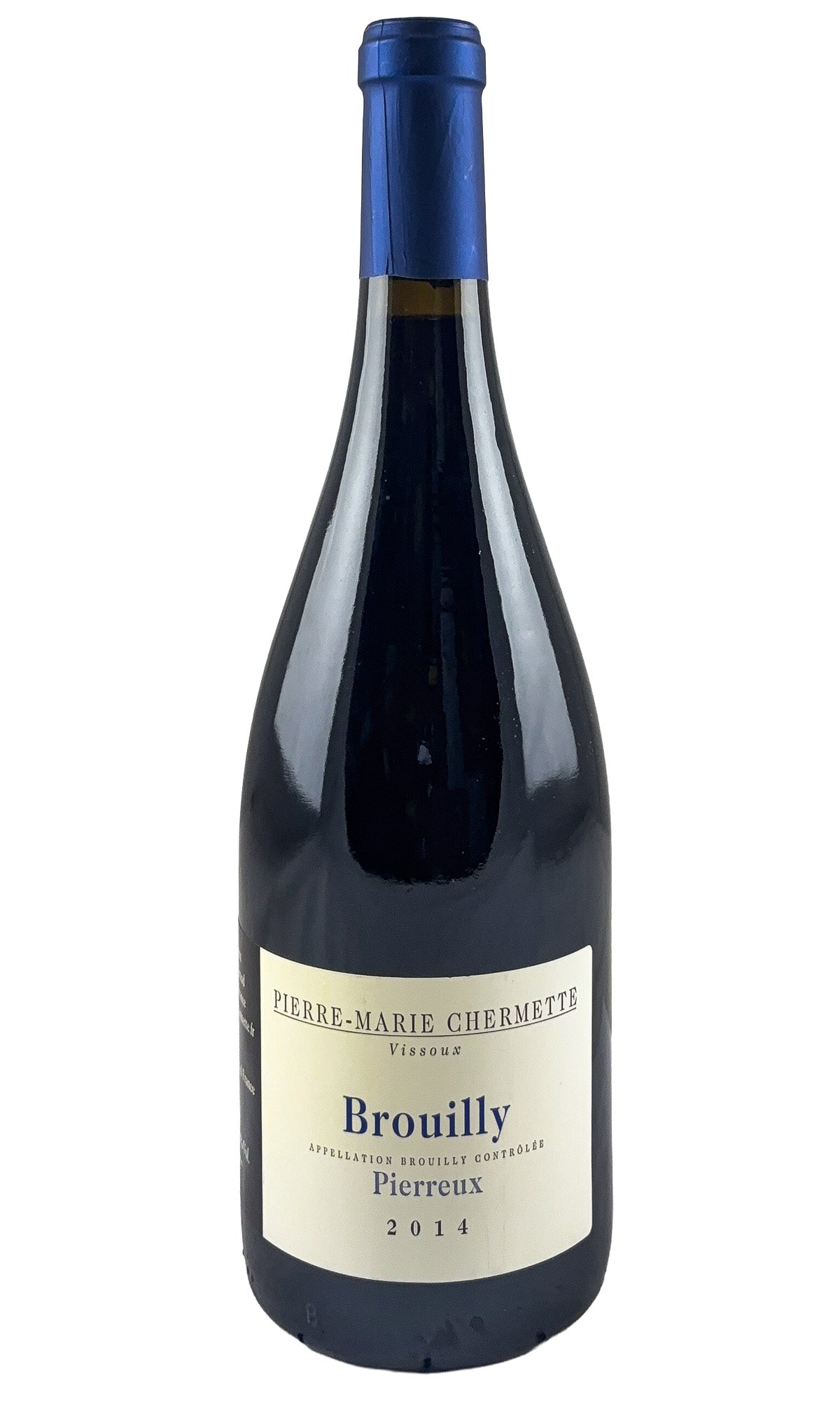Bottle of Domaine du Vissoux (Pierre-Marie Chermette), Brouilly Pierreux, 2014 - Red Wine - Flatiron Wines & Spirits - New York