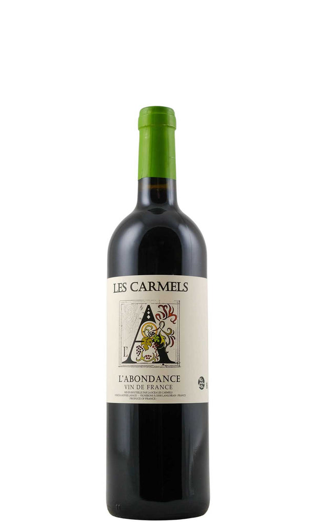 Bottle of Domaine les Carmels, L'Abondance VDF, 2020 - Red Wine - Flatiron Wines & Spirits - New York