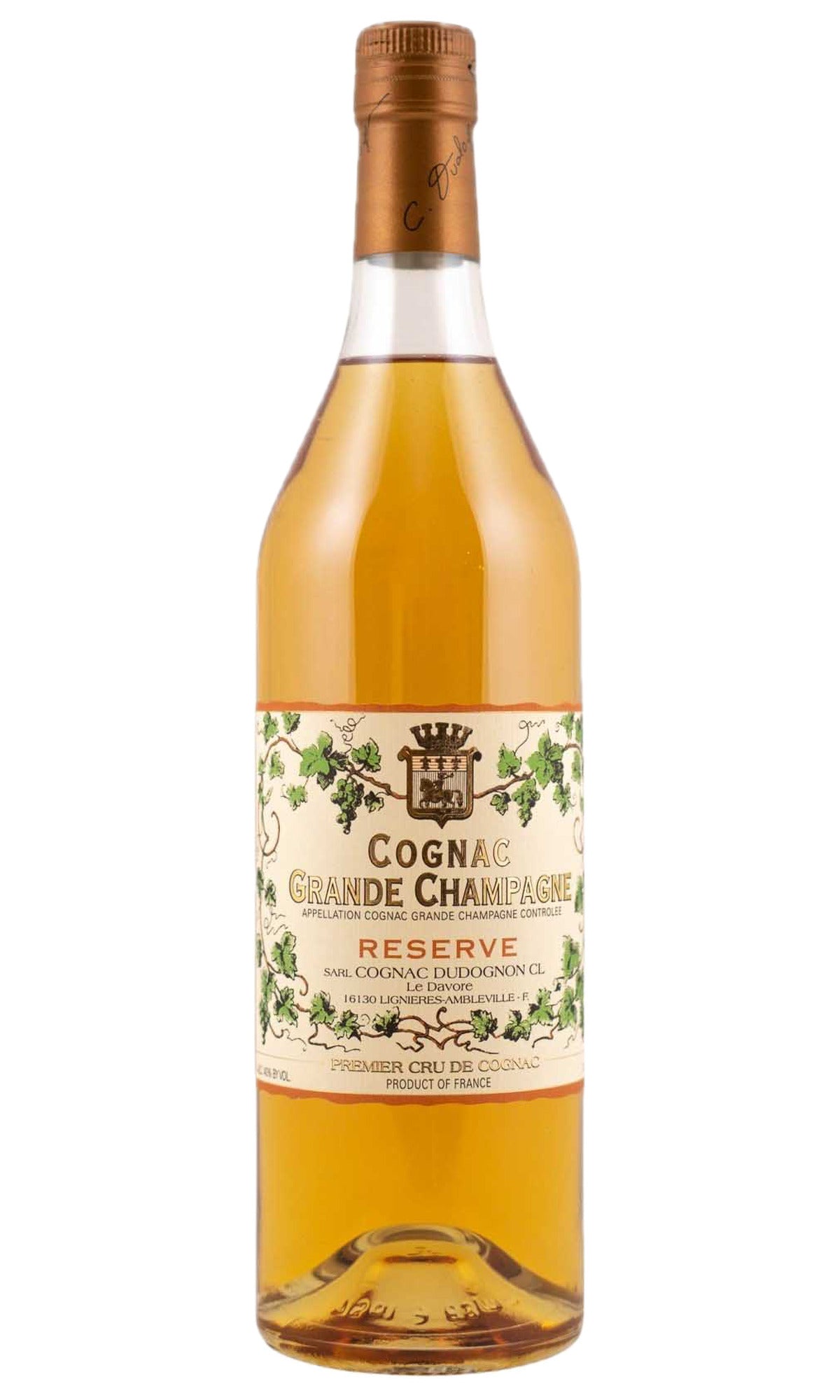 Bottle of Dudognon, Cognac Reserve 10 Yrs Old, NV - Spirit - Flatiron Wines & Spirits - New York