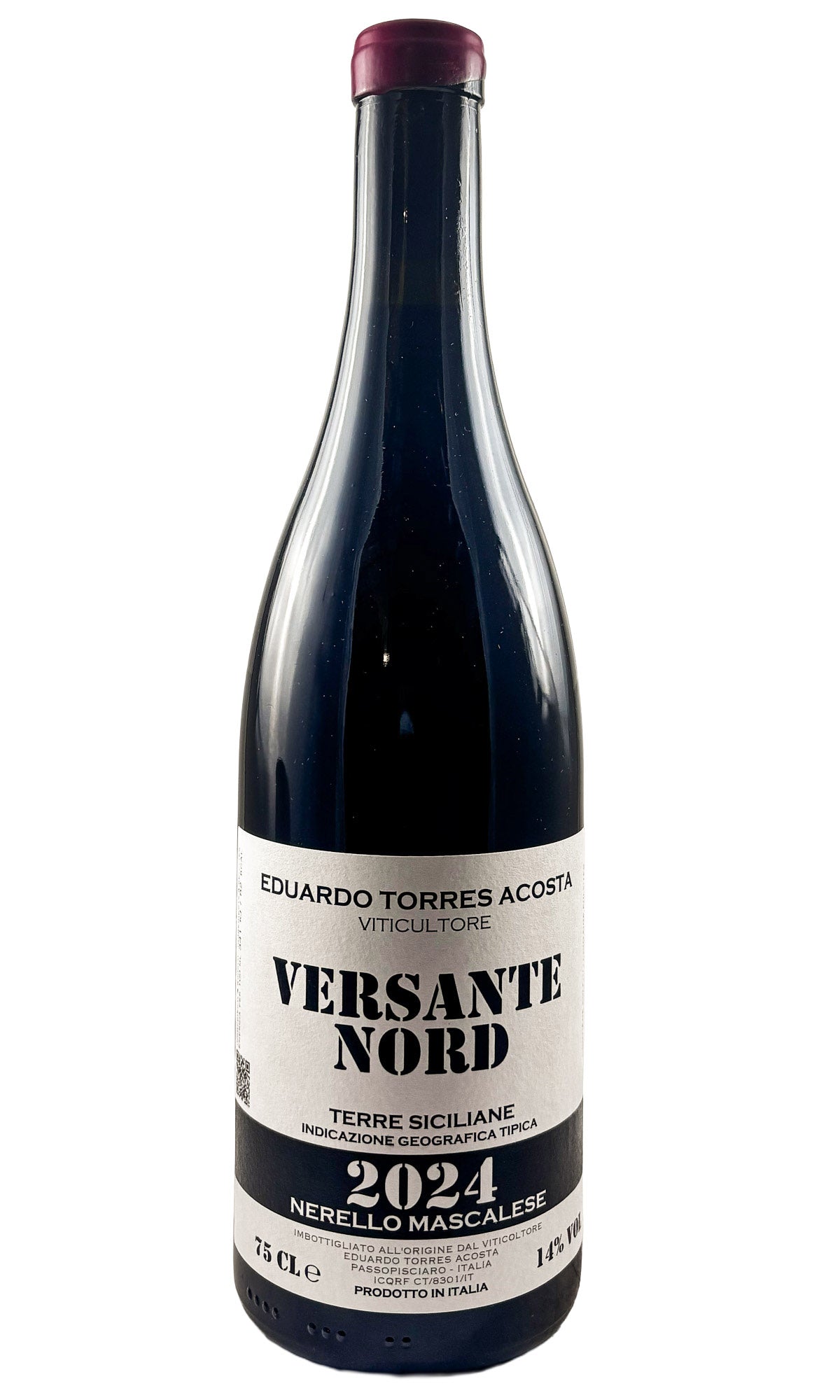 Bottle of Eduardo Torres Acosta, Terre Siciliane Nerello Mascalese Versante Nord, 2024 - Red Wine - Flatiron Wines & Spirits - New York