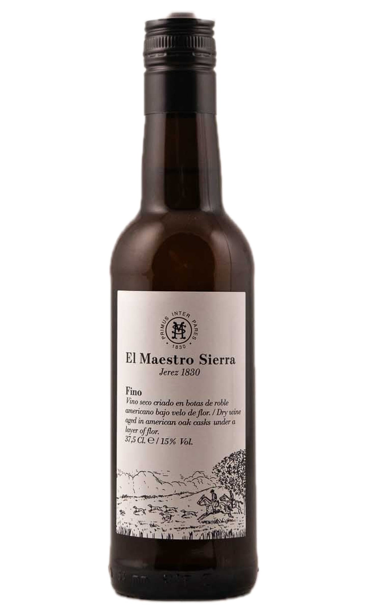 Bottle of El Maestro Sierra, Fino Sherry, NV (375ml) - Fortified Wine - Flatiron Wines & Spirits - New York