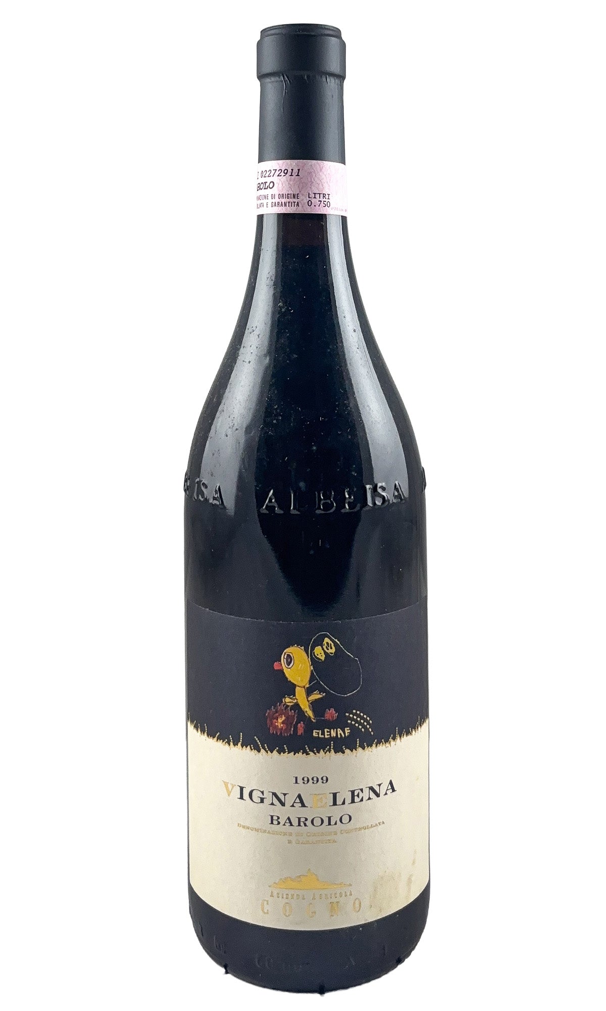 Bottle of Elvio Cogno, Barolo Vigna Elena, 1999 - Red Wine - Flatiron Wines & Spirits - New York