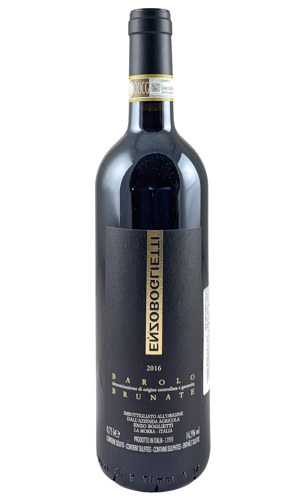 Bottle of Enzo Boglietti, Barolo Brunate, 2016 - Red Wine - Flatiron Wines & Spirits - New York