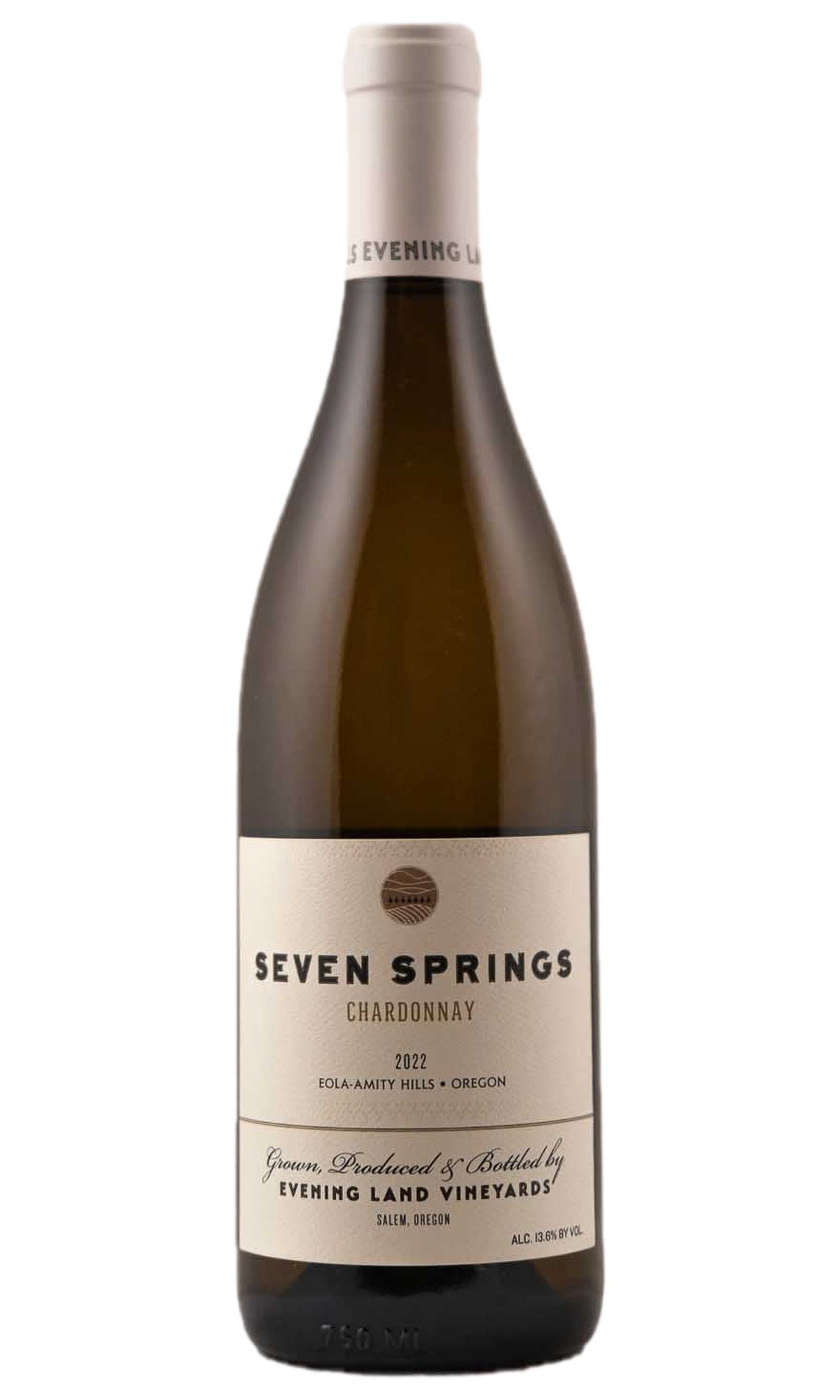 Bottle of Evening Land, Chardonnay Seven Springs Eola-Amity Hills, 2022 - White Wine - Flatiron Wines & Spirits - New York