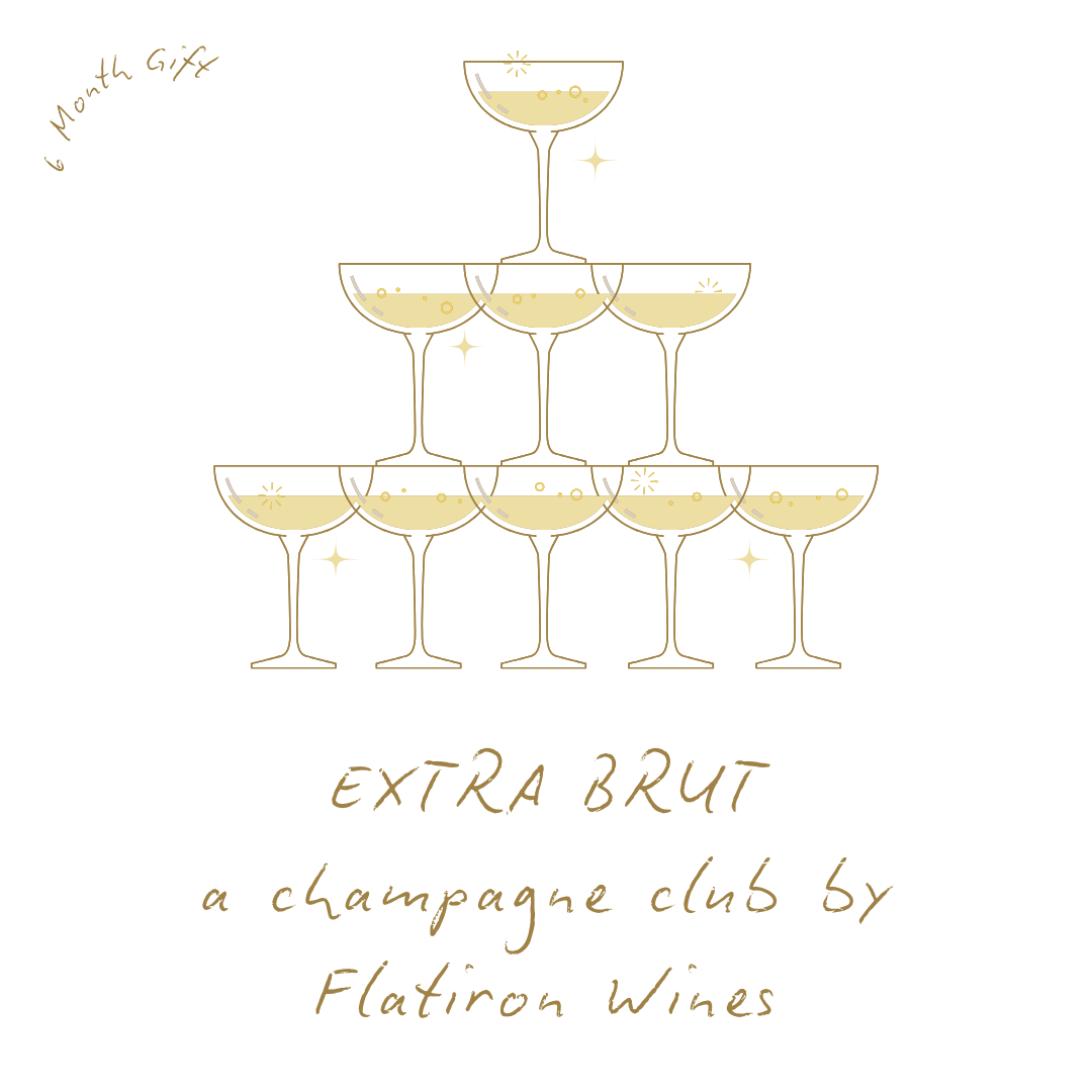 Bottle of Extra Brut - 6 Month Gift - - Flatiron Wines & Spirits - New York