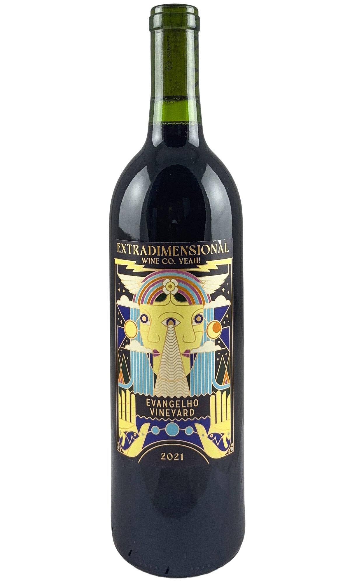 Bottle of Extradimensional Wine Co. 'Yeah', Mourvedre Evangelho Vineyard, 2021 - Red Wine - Flatiron Wines & Spirits - New York
