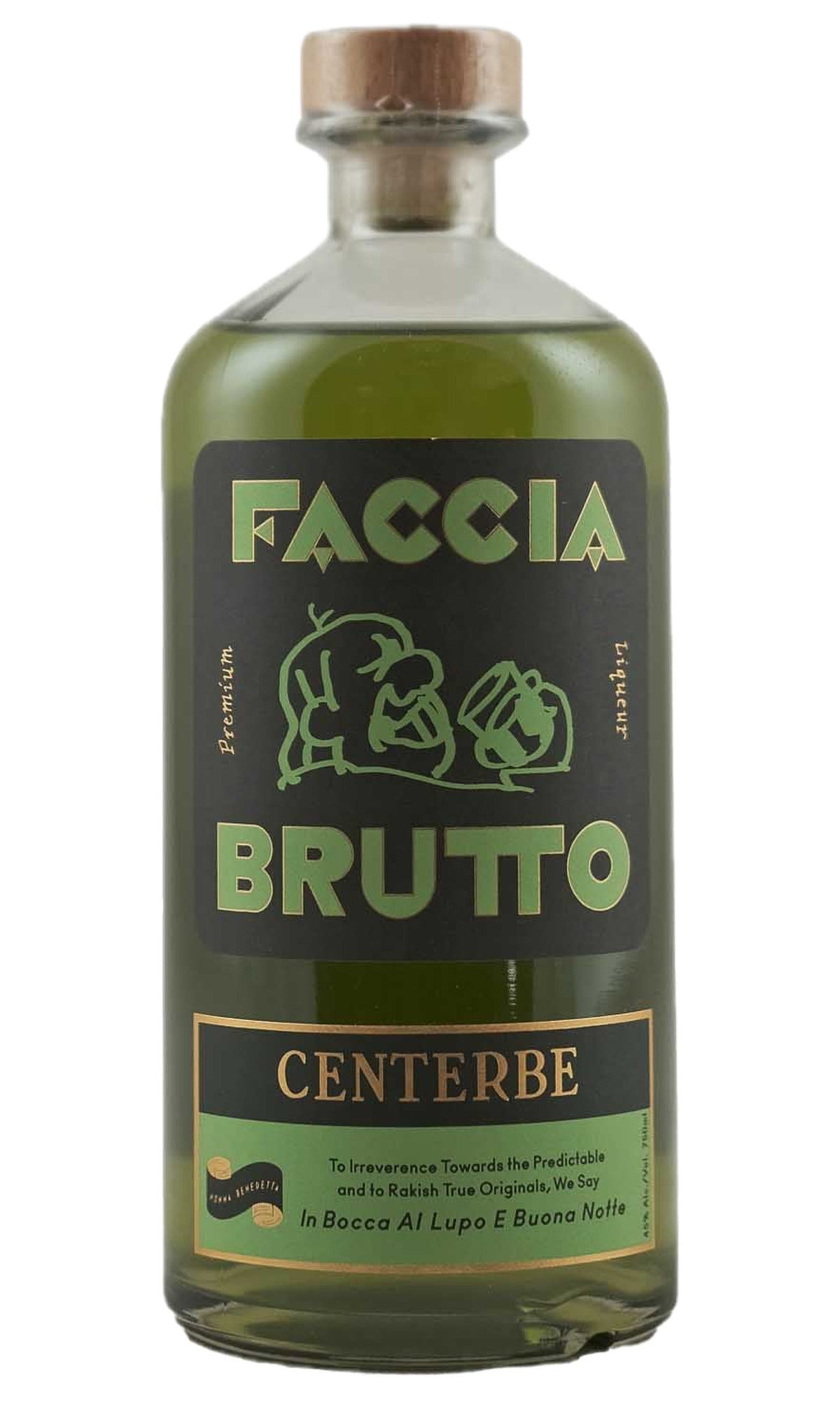 Bottle of Faccia Brutto, Centerbe, NV - Spirit - Flatiron Wines & Spirits - New York