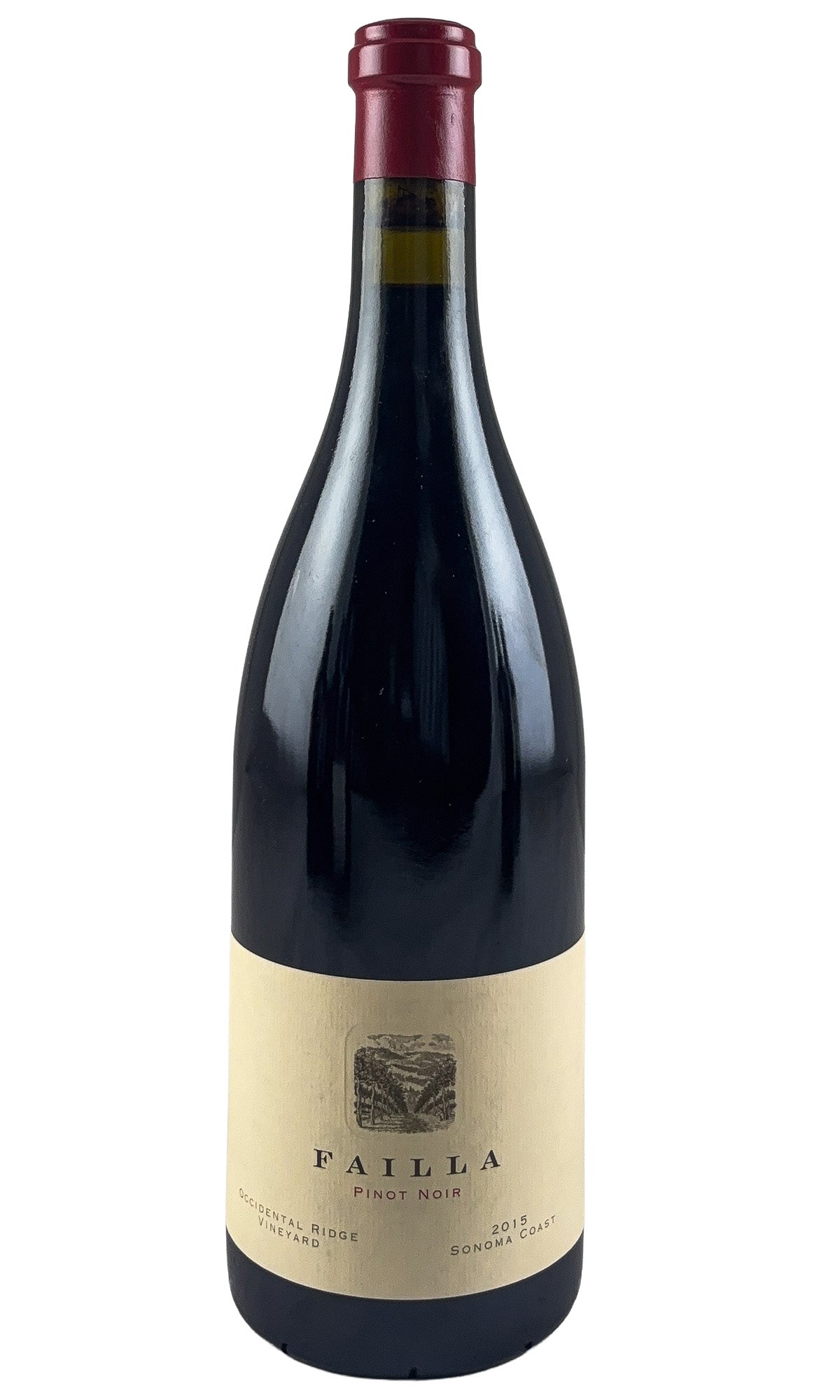 Bottle of Failla, Pinot Noir Oxidental Ridge, 2015 - Red Wine - Flatiron Wines & Spirits - New York