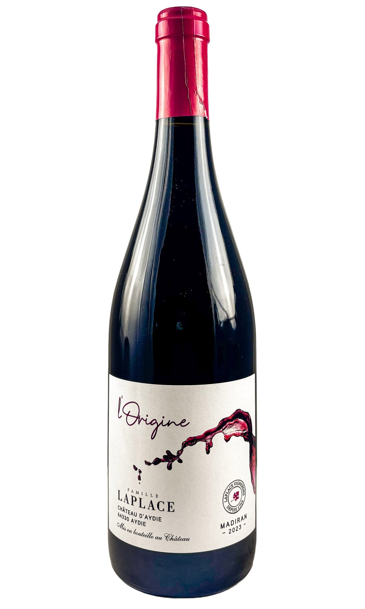 Bottle of Famille Laplace, Madiran Rouge l'Origine, 2023 - Red Wine - Flatiron Wines & Spirits - New York