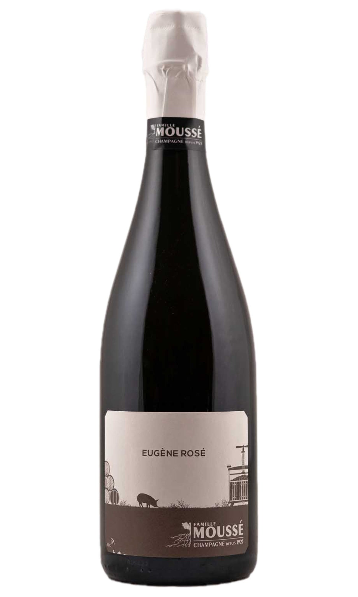 Bottle of Famille Mousse, Champagne Eugene Rose Extra Brut, NV - Sparkling Wine - Flatiron Wines & Spirits - New York