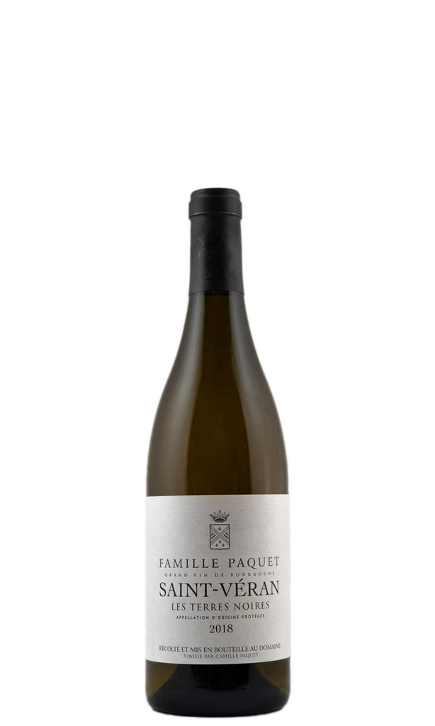 Bottle of Famille Paquet, Saint-Veran Les Terres Noires, 2018 - White Wine - Flatiron Wines & Spirits - New York