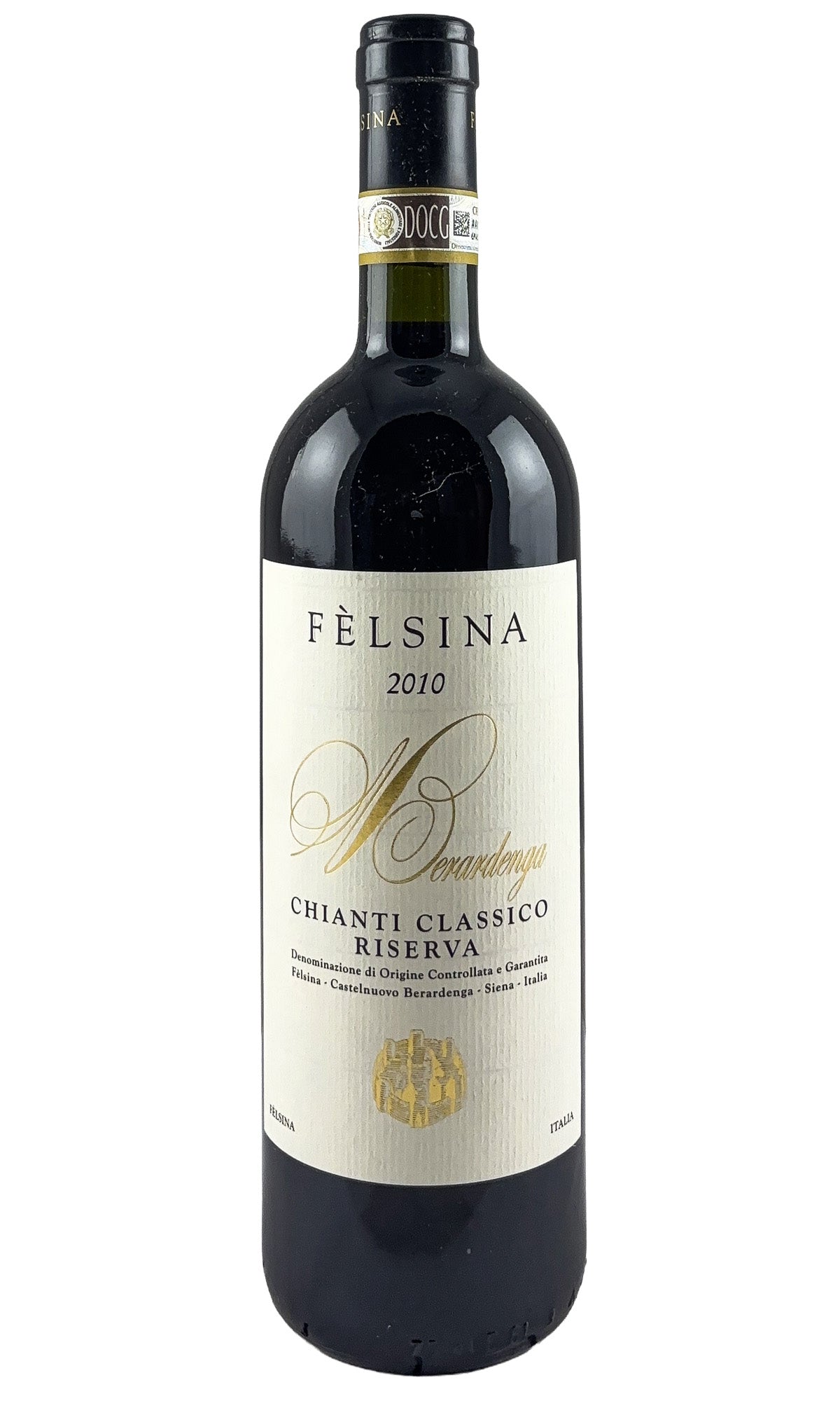 Bottle of Felsina, Chianti Classico Riserva, 2010 - Red Wine - Flatiron Wines & Spirits - New York
