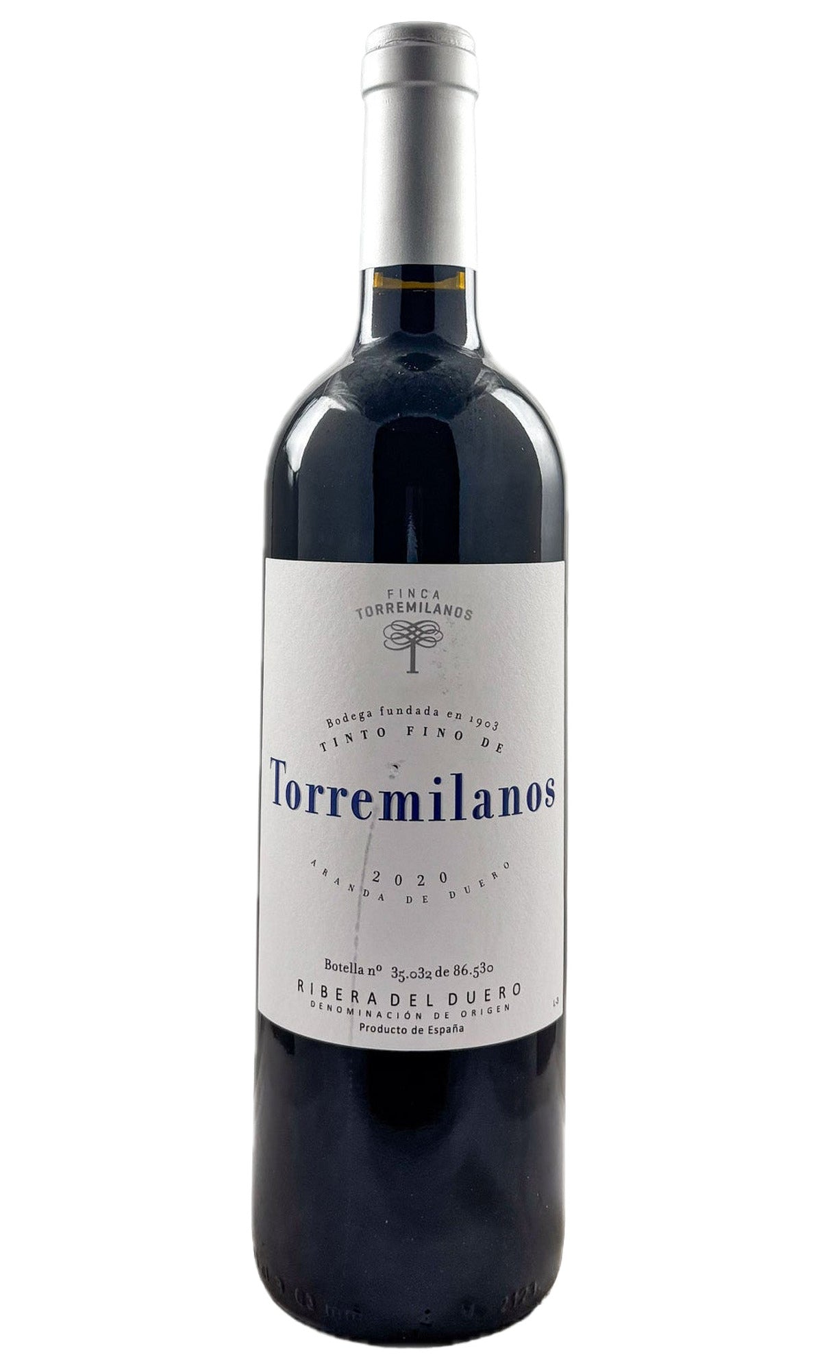 Bottle of Finca Torremilanos, Ribera del Duero Crianza 'Torremilanos', 2020 - Red Wine - Flatiron Wines & Spirits - New York