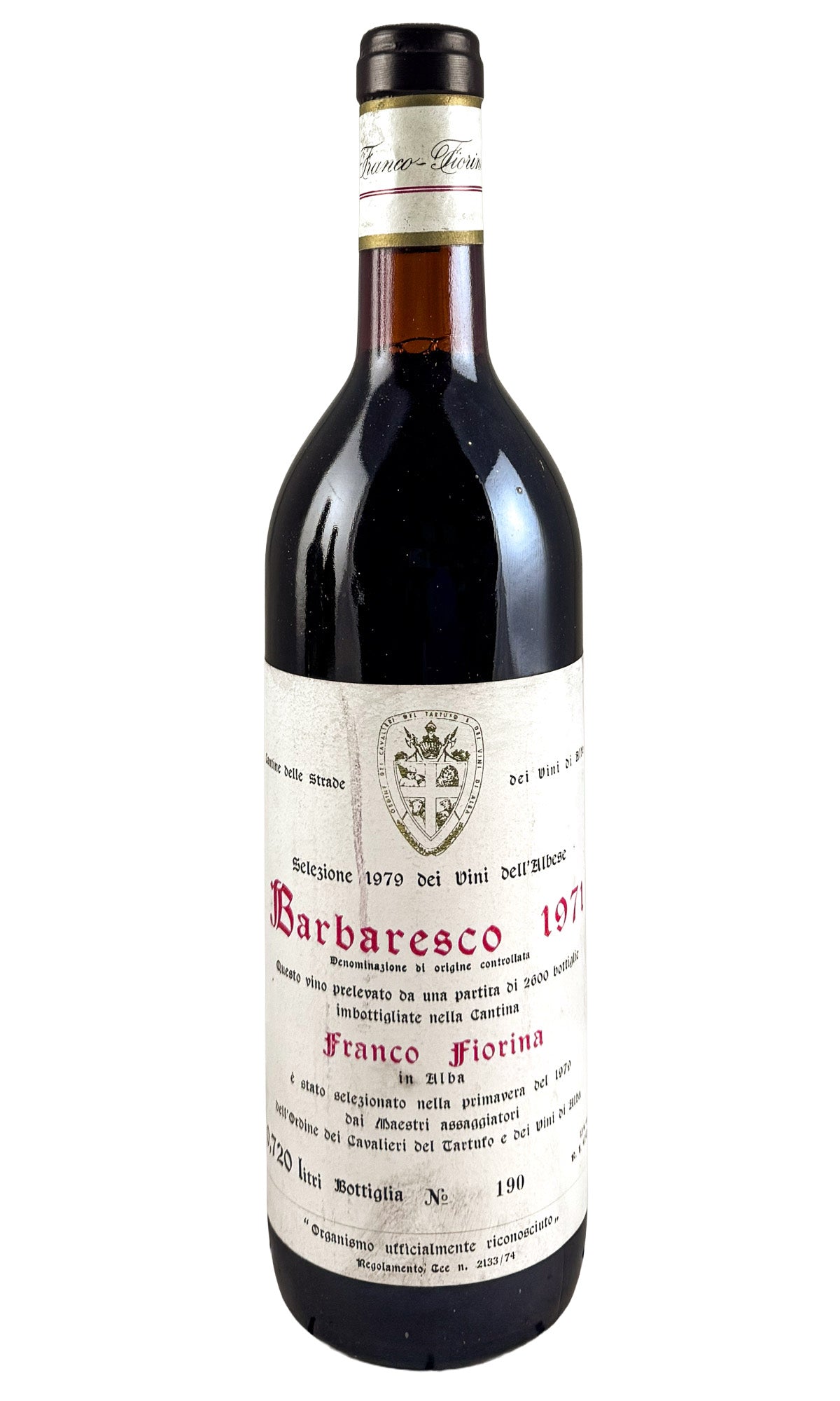 Bottle of Fiorina, Barbaresco, 1971 - Red Wine - Flatiron Wines & Spirits - New York