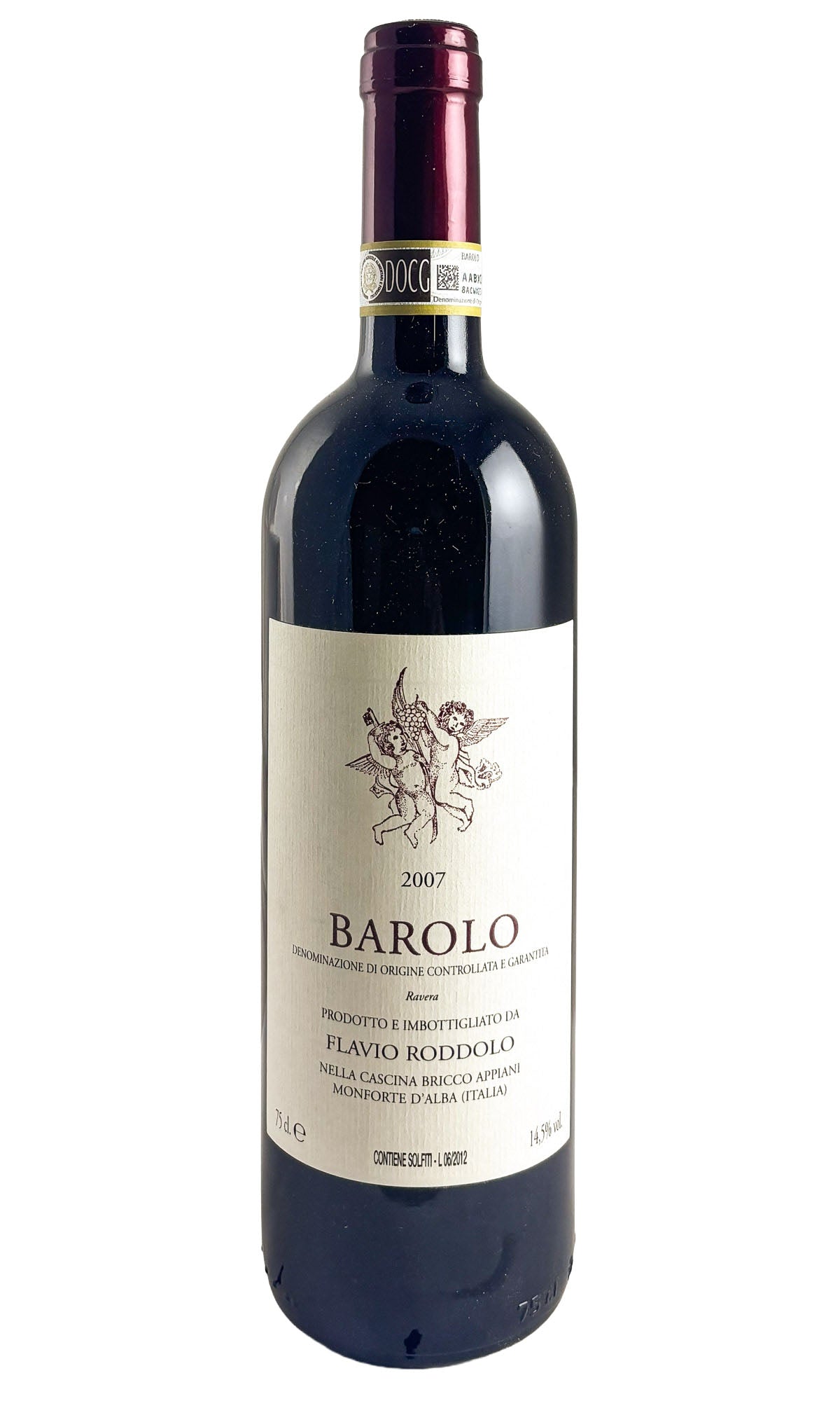 Bottle of Flavio Roddolo, Barolo, 2007 - Red Wine - Flatiron Wines & Spirits - New York