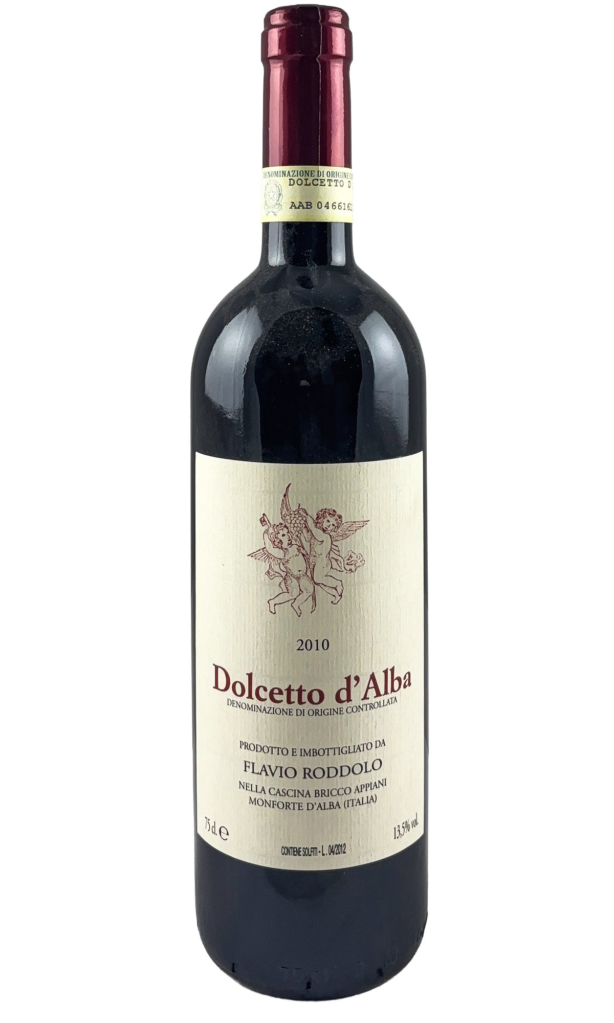 Bottle of Flavio Roddolo, Dolcetto d'Alba, 2010 - Red Wine - Flatiron Wines & Spirits - New York