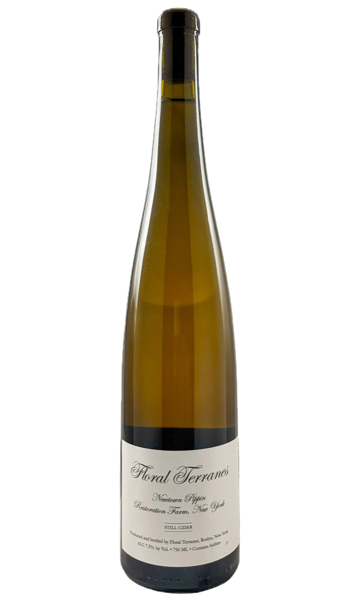 Bottle of Floral Terranes, Newtown Pippin Restoration Farm Still Cider, 2023 - Cider - Flatiron Wines & Spirits - New York