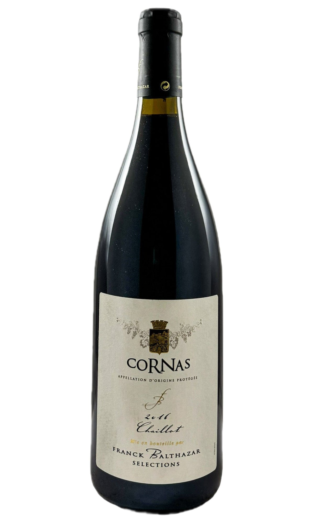 Bottle of Franck Balthazar, Cornas Chaillot, 2016 - Red Wine - Flatiron Wines & Spirits - New York