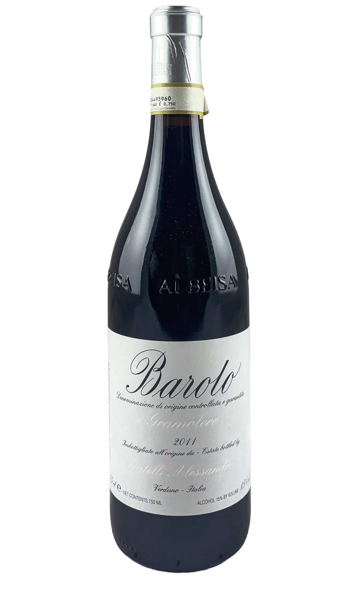 Bottle of Fratelli Alessandria, Barolo Gramolere, 2011 - Red Wine - Flatiron Wines & Spirits - New York
