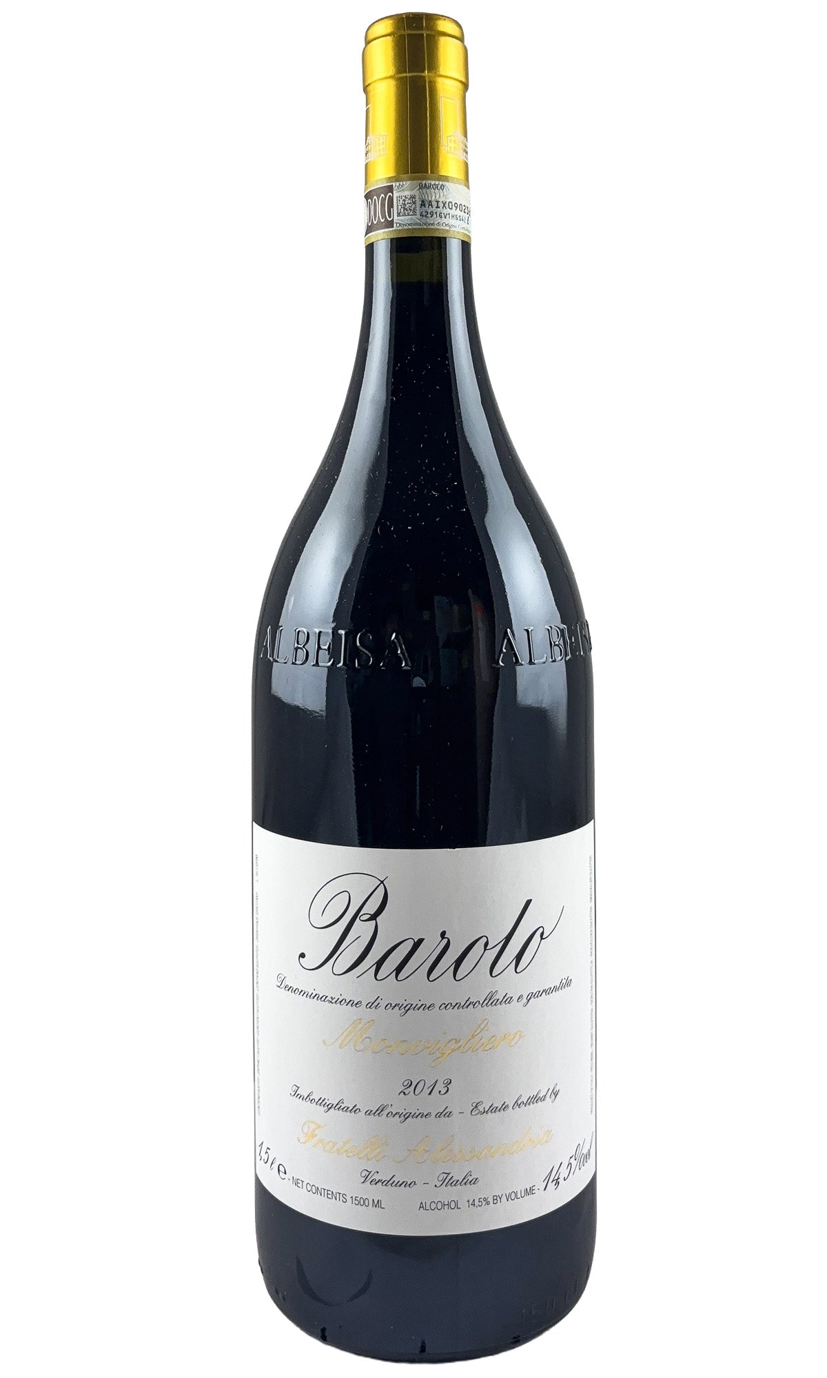 Bottle of Fratelli Alessandria, Barolo Monvigliero, 2013 (1.5L) - Red Wine - Flatiron Wines & Spirits - New York