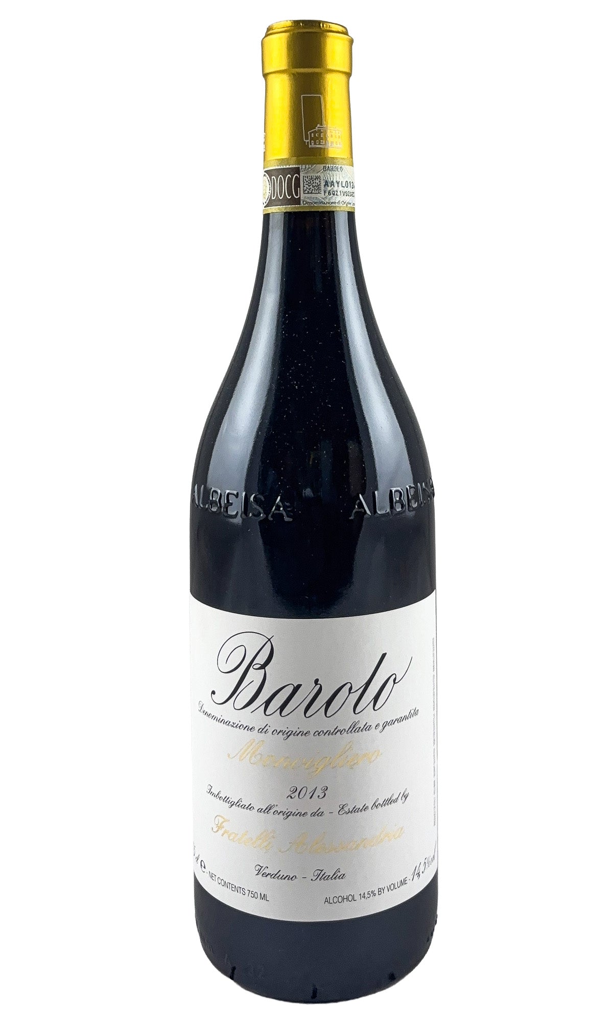 Bottle of Fratelli Alessandria, Barolo Monvigliero, 2013 - Red Wine - Flatiron Wines & Spirits - New York