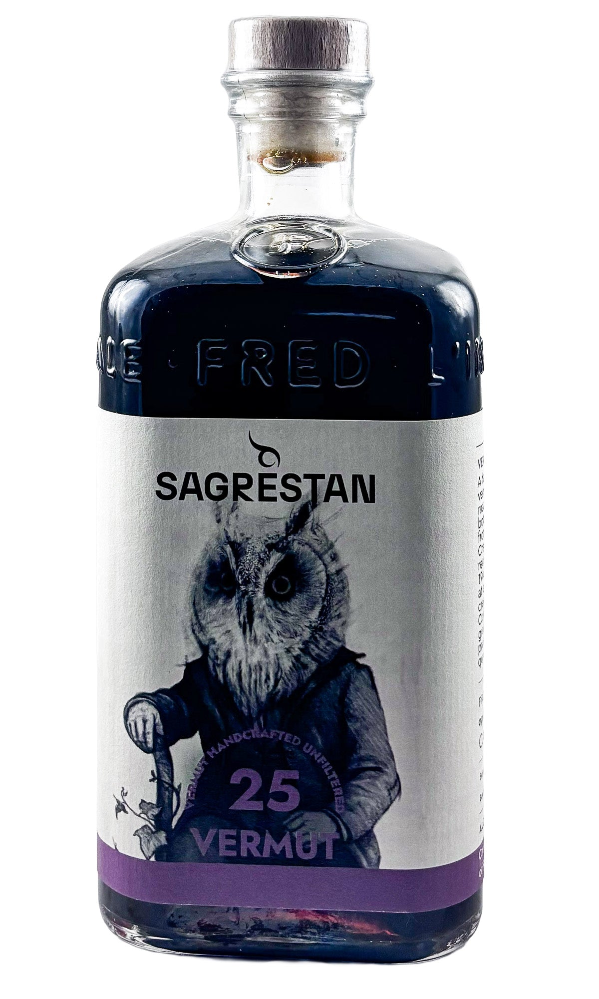 Bottle of Fred Jerbis, Sagrestan Vermut 25, NV - Spirit - Flatiron Wines & Spirits - New York