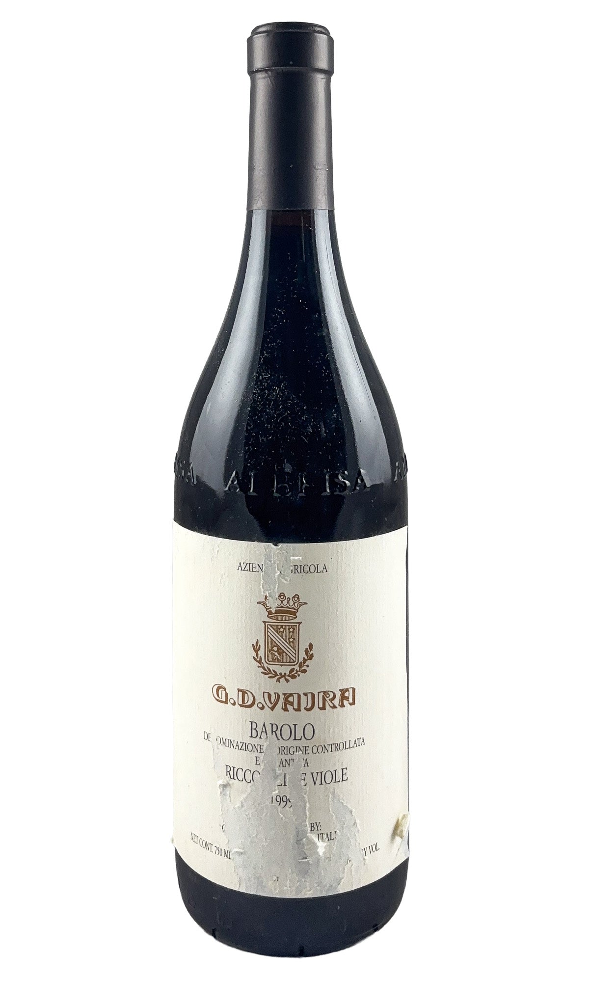 Bottle of G.D. Vajra, Barolo Bricco delle Viole, 1999 - Red Wine - Flatiron Wines & Spirits - New York