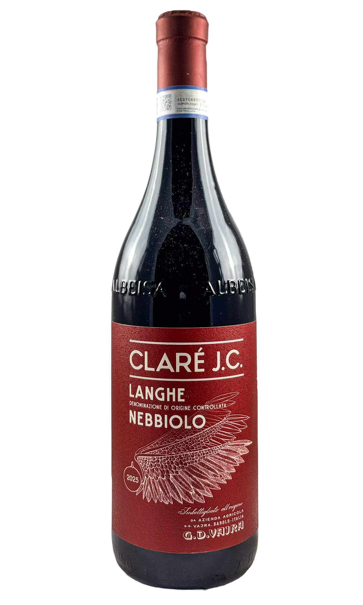 Bottle of G.D. Vajra, Clare JC, 2025 - Red Wine - Flatiron Wines & Spirits - New York
