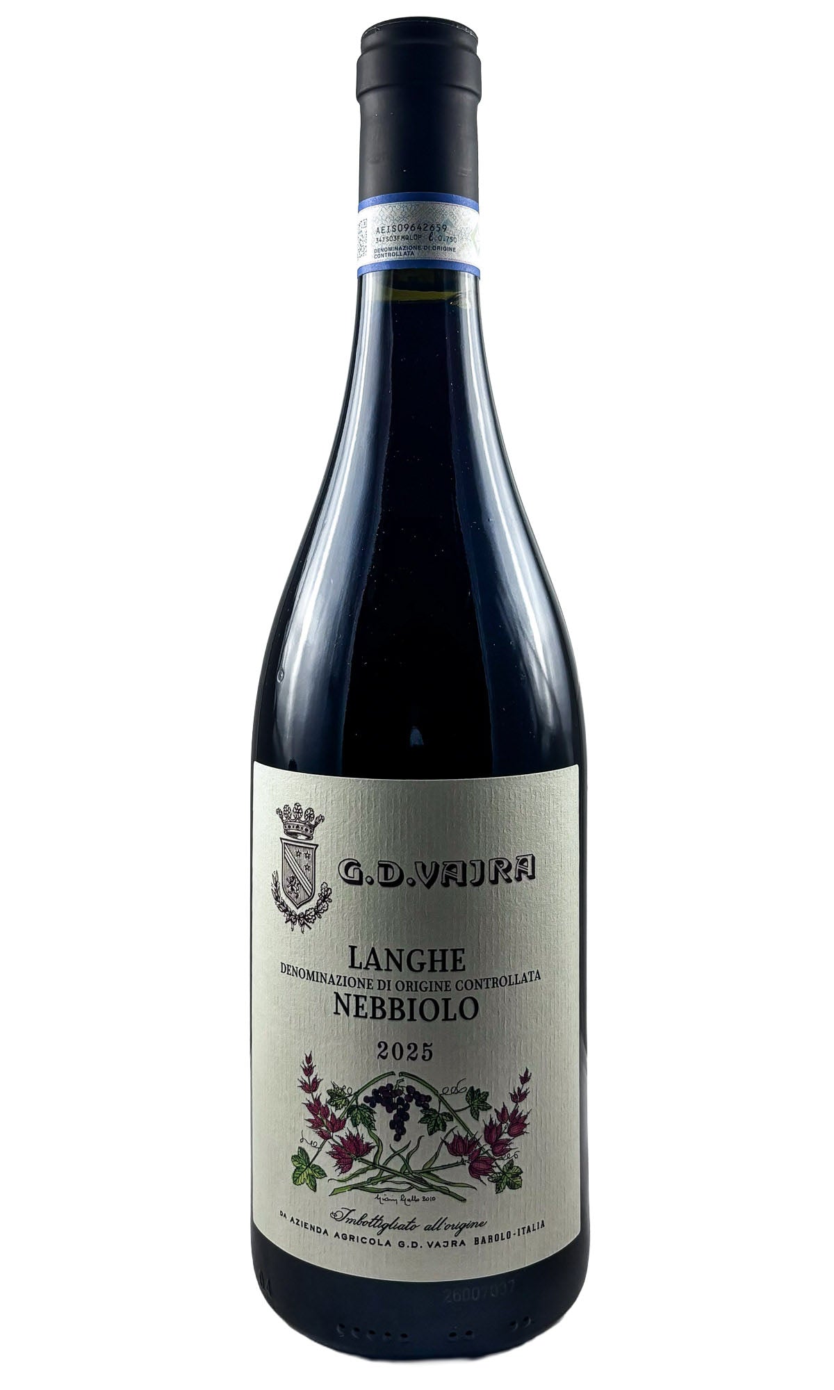 Bottle of G.D. Vajra, Langhe Nebbiolo, 2025 - Red Wine - Flatiron Wines & Spirits - New York