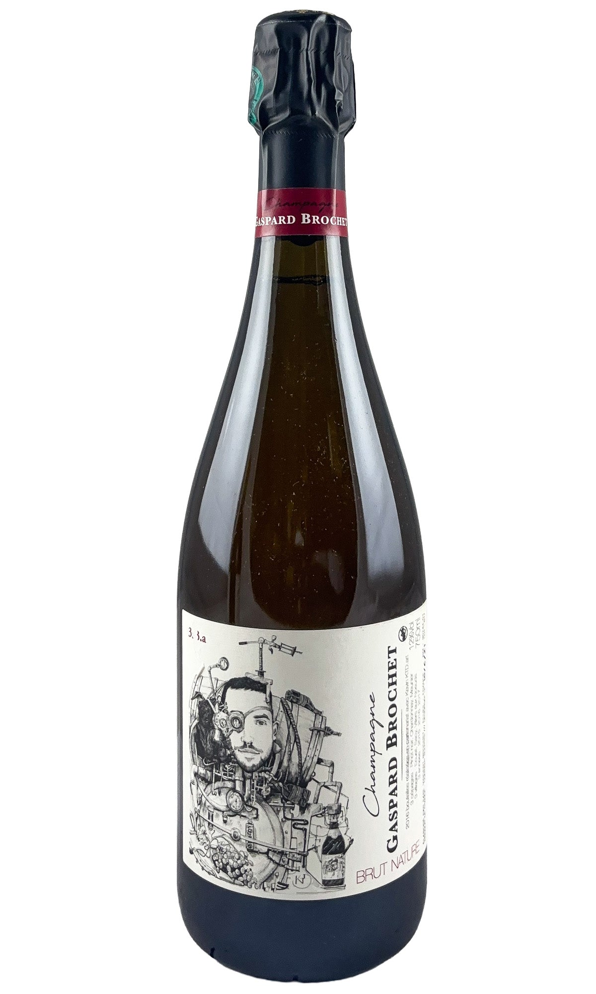 Bottle of Gaspard Brochet, Champagne 333.a Brut Nature, NV - Sparkling Wine - Flatiron Wines & Spirits - New York
