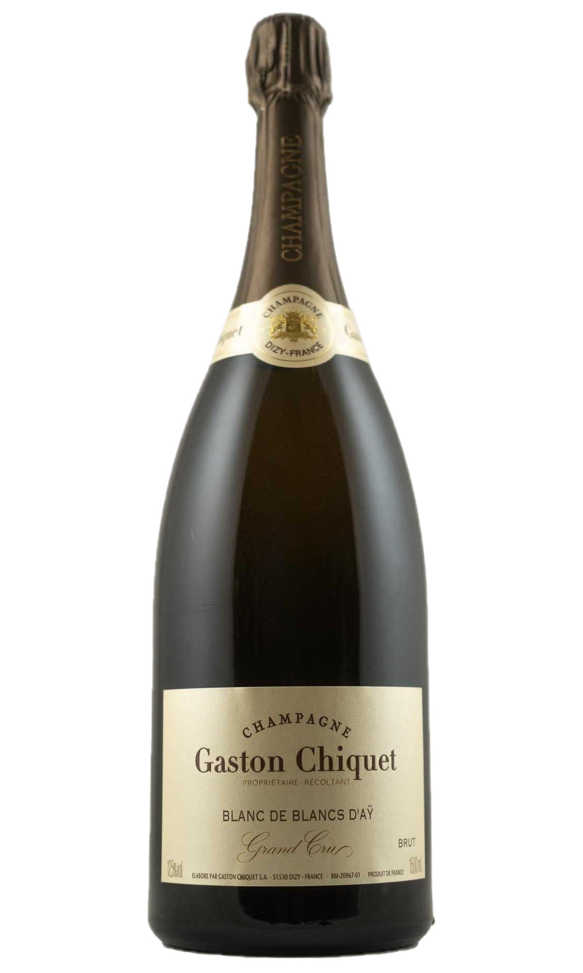 Bottle of Gaston Chiquet, Champagne Blanc de Blancs d'Ay Brut, NV (1.5L) - Sparkling Wine - Flatiron Wines & Spirits - New York